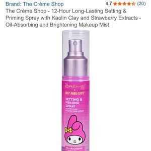 NEW The Crème Shop My Melody Setting Spray